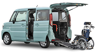 FLAIR WAGON スロープ式車いす移動車 画像